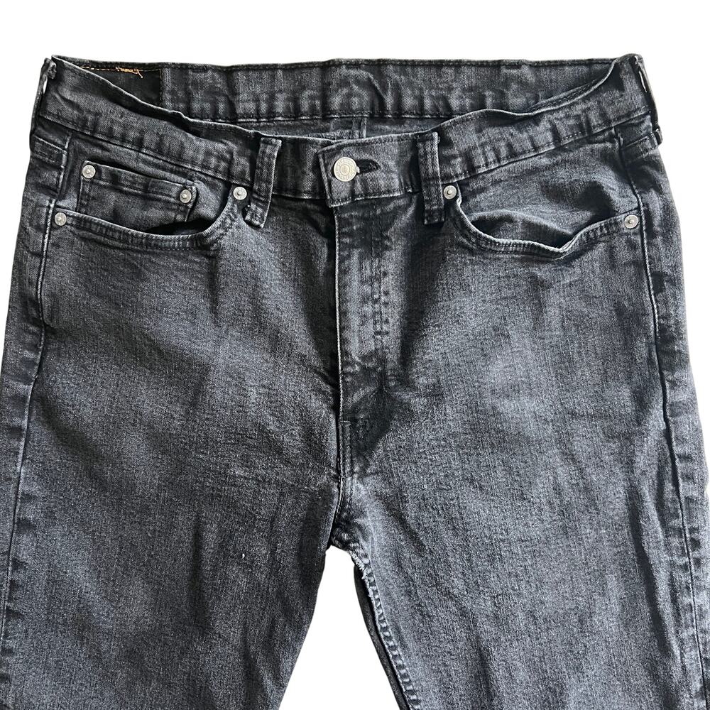 Levi’s 511 Slim Fit Jeans Black Denim Stretch Men’s 31x30 - Picture 2 of 12